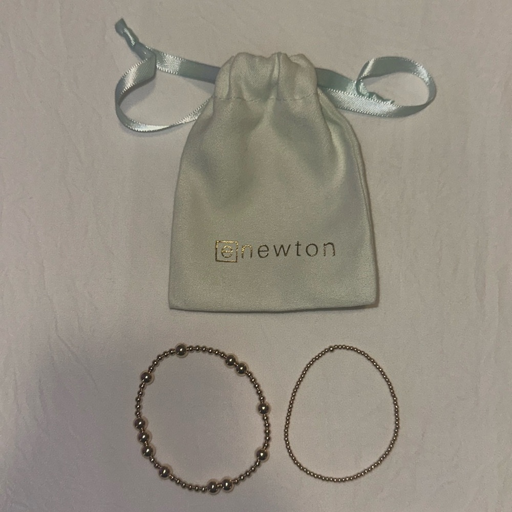 ENewton Gold Beaded Bracelet Set